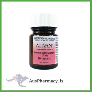 Ativan (Lorazepam) 50 x 2.5mg