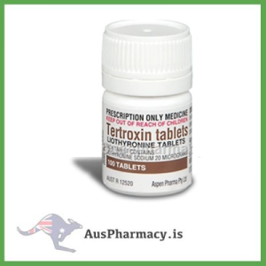 T3 Tertroxin liothyronine sodium – 100 Tablets x 20mcg